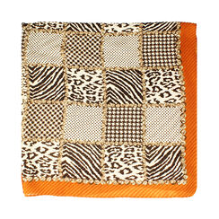 Pashmina beige-multicolore en tissu élégant, Primadonna, 26B431811TSBEMUUNI, 002a