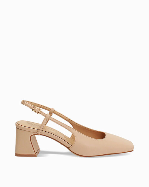 WOMEN SHOES CHANEL SYNTHETIC BEIG, BEIGE