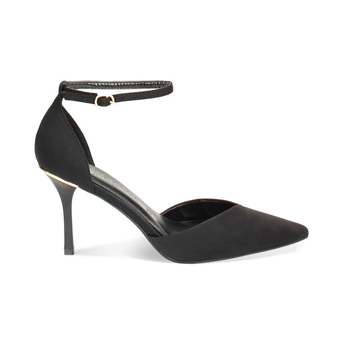 Decollete nere tacco 8 cm new arrivals