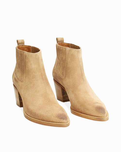 BOTTES DE PLUIE DEMI-BOTTE TEXAIN SU&Egrave;DE, TAUPE