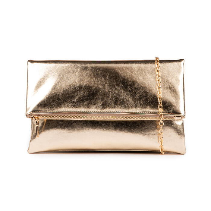 Pochette donna estensibile oro laminato | Primadonna Collection