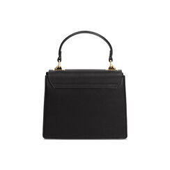 Mini bag nera con tracolla removibile, Borse, 275126769EPNEROUNI, 004 preview
