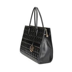 BORSA BORSA A MANO SINTETICO NERO, Primadonna, 24D909412EPNEROUNI, 002a