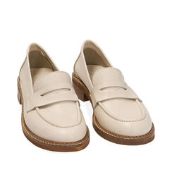 WOMEN SHOES MOCASSINS LEATHER PANN, Primadonna, 21A503022PEPANN035, 002a