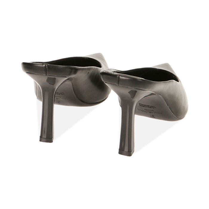 Sabot donna neri tacco 9 cm Primadonna Collection