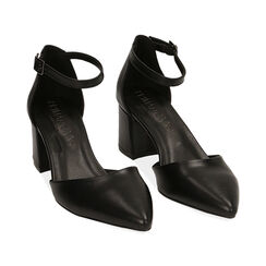 Décolleté nere, tacco 6 cm, Primadonna, 214942231EPNERO035, 002 preview