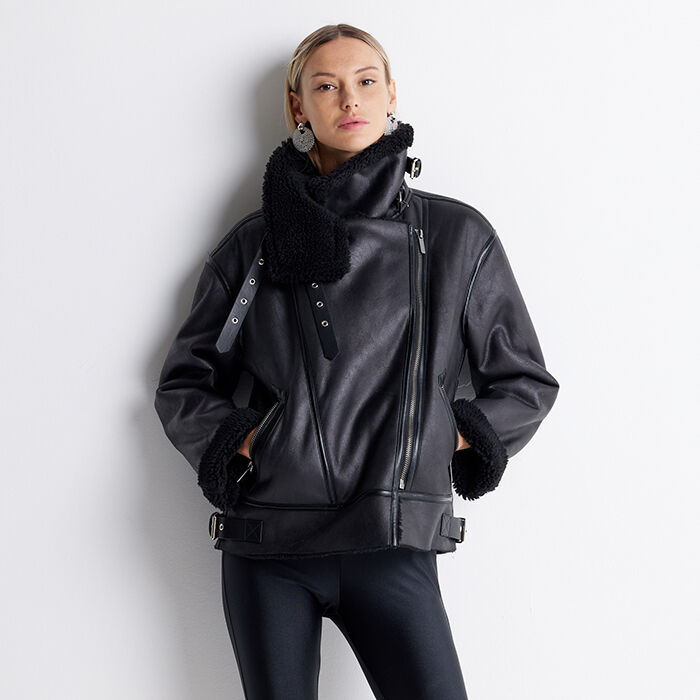 Giacca store donna nera
