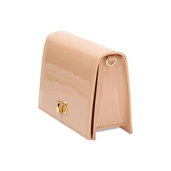 Mini bag nude in vernice, Primadonna, 245126053VENUDEUNI, 002 preview