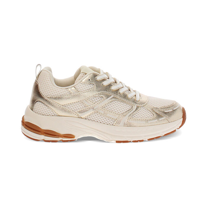 Zapatillas beige con tac&oacute;n de 4 cm, Primadonna, 270163417TSBEIG035