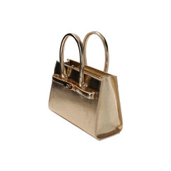 Mini bag a mano oro, Primadonna, 215134651LMOROGUNI, 002 preview