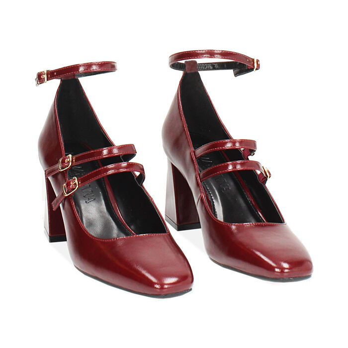 Décolleté bordeaux lucide da donna - Primadonna Collection