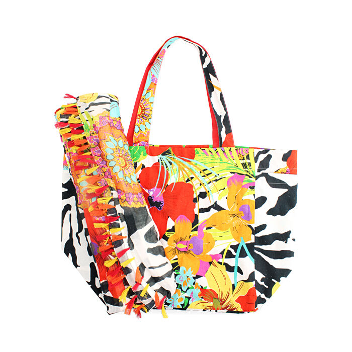 Borsa mare nera con telo, Primadonna, 210519006CONERSUNI