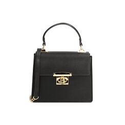 Mini bag nera con tracolla removibile, Borse, 275126769EPNEROUNI, 001 preview