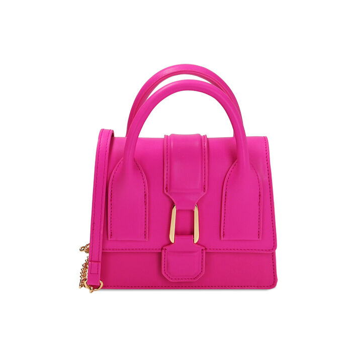 Mini bag a mano fucsia, Primadonna, 215124537EPFUCSUNI