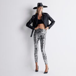 CLOTHING LEGGINGS SYNTHETIC-CROCO NEAR, Primadonna, 22B400301CCNEARUNI, 001a
