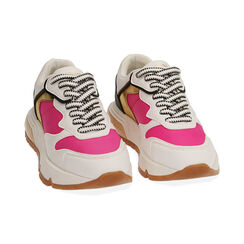 Sneakers bianco/fucsia, SPECIAL SALE, 190623902EPBIFU037, 002 preview