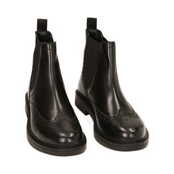 CALZATURA BEATLES PELLE NERO, Primadonna, 221406797PENERO035, 002 preview