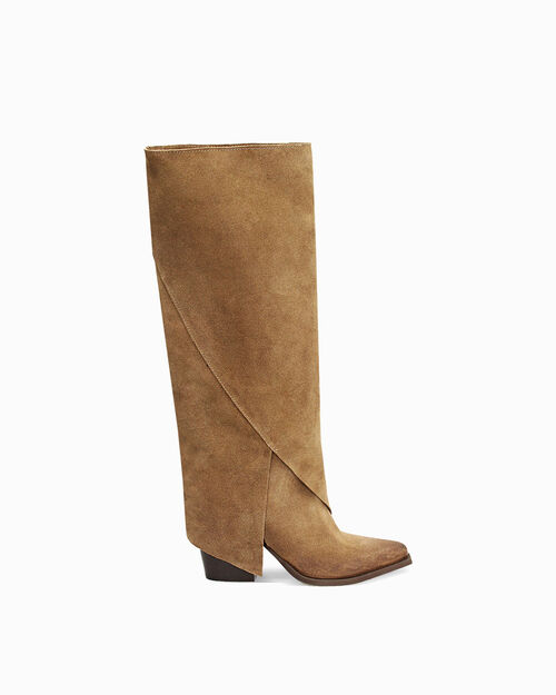 Stivali texani taupe, TAUPE