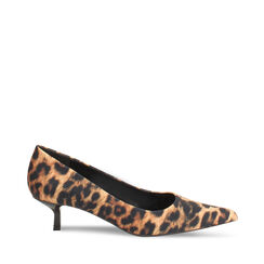 Escarpin léopard avec talon de 4,5 cm, Primadonna, 262149002LYLEOP035, 001a
