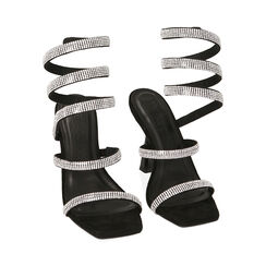 WOMEN SHOES SANDAL MICROFIBER NERO, Primadonna, 214912938MFNERO035, 002 preview