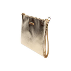Pochette de mujer dorada en laminado, Primadonna, 255125738LMOROGUNI, 003 preview