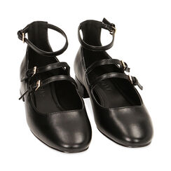 CALZATURA BALLERINA SINTETICO NERO, Primadonna, 224885607EPNERO035, 002 preview