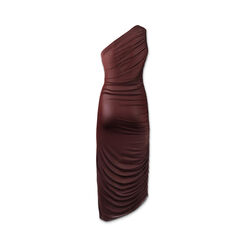 Vestido de mujer color marrón oscuro en tejido, Primadonna, 25C924421TSMOROM, 003 preview