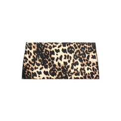 Pochette donna leopard in raso, Primadonna, 255126220RSLEOPUNI, 004 preview