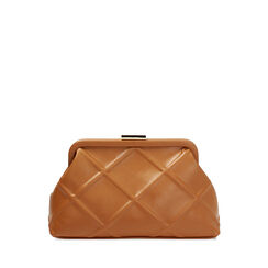 Pochette femme cognac, Primadonna, 250400327EPCOGNUNI, 001a