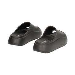 Sandales de plage femme noires en PVC, Primadonna, 254740613PVNERO037, 004 preview