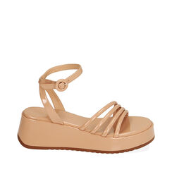 ZAPATOS CUNA SINTETICO CHAROL NUDE, Primadonna, 214958601VENUDE035, 001a