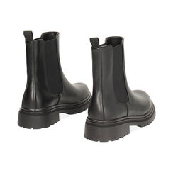 Boots Beatles noirs avec talon de 4,5 cm, Primadonna, 262810214EPNERO035, 004 preview