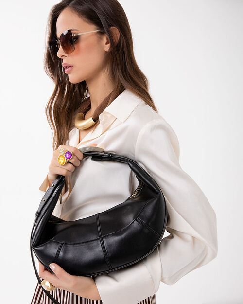 BAG HANDBAG SYNTHETIC NERO, BLACK