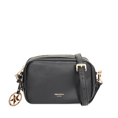 Borsa a tracolla donna nera, Primadonna, 255705312EPNEROUNI, 001a