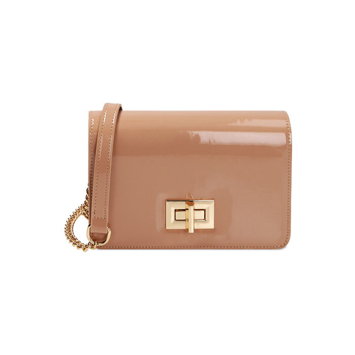 BAG BANDOLERA SINTETICO CHAROL NUDE, Primadonna, 215122947VENUDEUNI