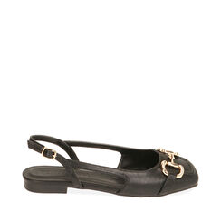 Ballerine nere con staffa, Primadonna, 214907801EPNERO035, 001a