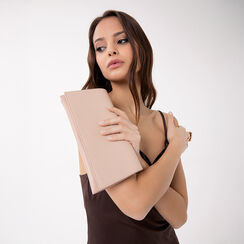 Bolso de mano beige con bandolera removible, Primadonna, 275126220EPBEIGUNI, 002a