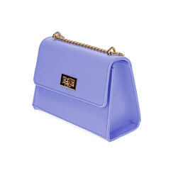 Borsa a tracolla viola in tessuto, Primadonna, 215123167LYVIOLUNI, 002 preview