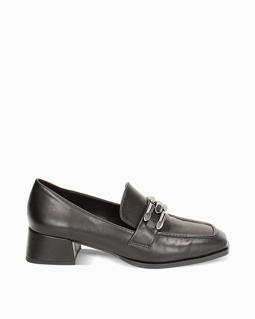 ZAPATOS MOCASIN SINTETICO NERO, BLACK