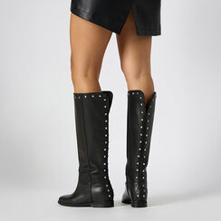 CALZATURA STIVALE PELLE NERO, Primadonna, 261010000PENERO039, 002 preview