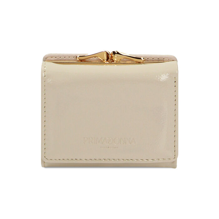Portafogli donna panna in naplak Primadonna Collection