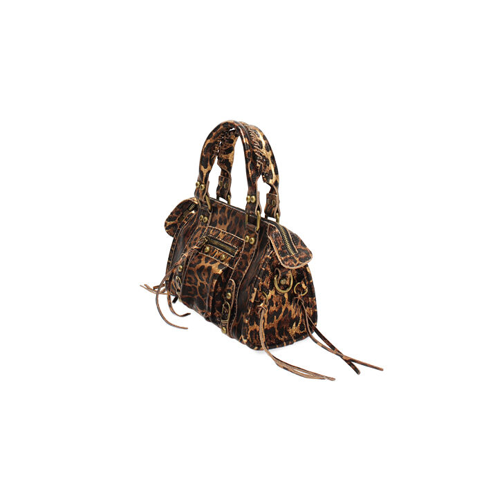Borsa a mano donna leopardata chic Primadonna Collection