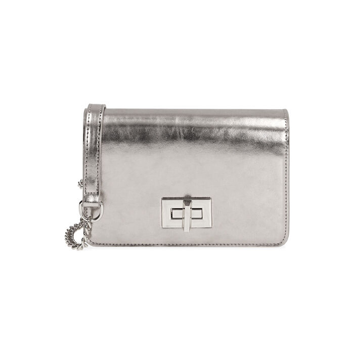 Borsa a tracolla donna argento | Primadonna Collection