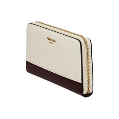 Portafoglio panna con dettagli eleganti, Primadonna, 265700504EPPANNUNI, 002 preview
