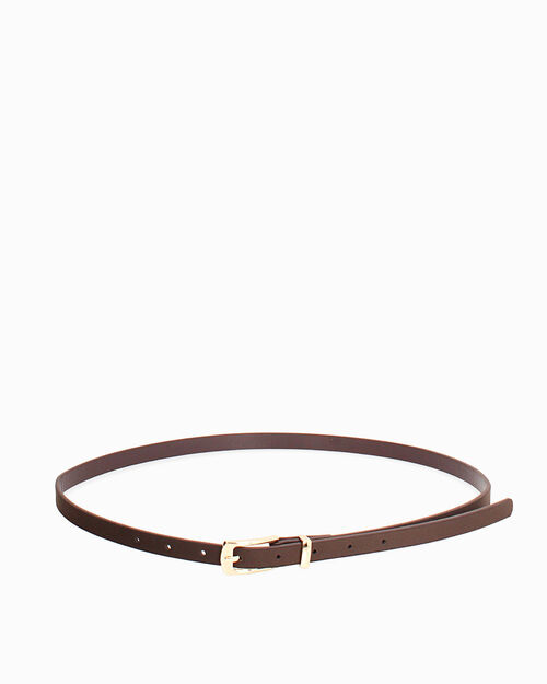 Cintura testa di moro con fibbia elegante, DK BROWN