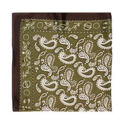 Foulard en tissu vert-marron élégant, Primadonna, 26B431602TSVEMAUNI, 001 preview