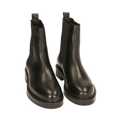 Botines Chelsea de cuero negro, Primadonna, 20B813501PENERO035, 002 preview