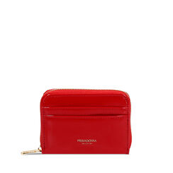 Cartera de mujer roja casual en charol, Primadonna, 255101007VEROSSUNI, 001a