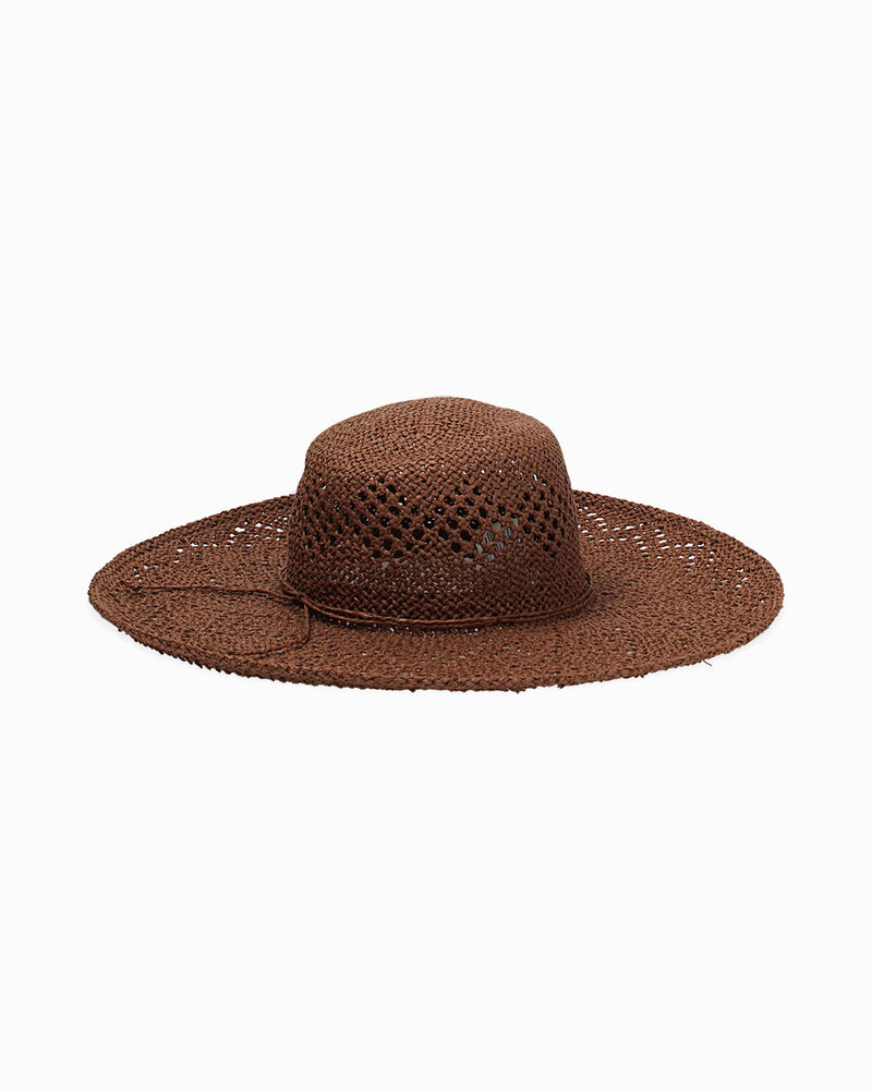 Cappello da donna in paglia testa di moro image number null