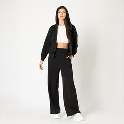 Pantalón de chándal para mujer negro, Primadonna, 25L200110TSNEROL, 002a